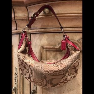 Coach Soho Signature Patchwork Hobo - EUC!!